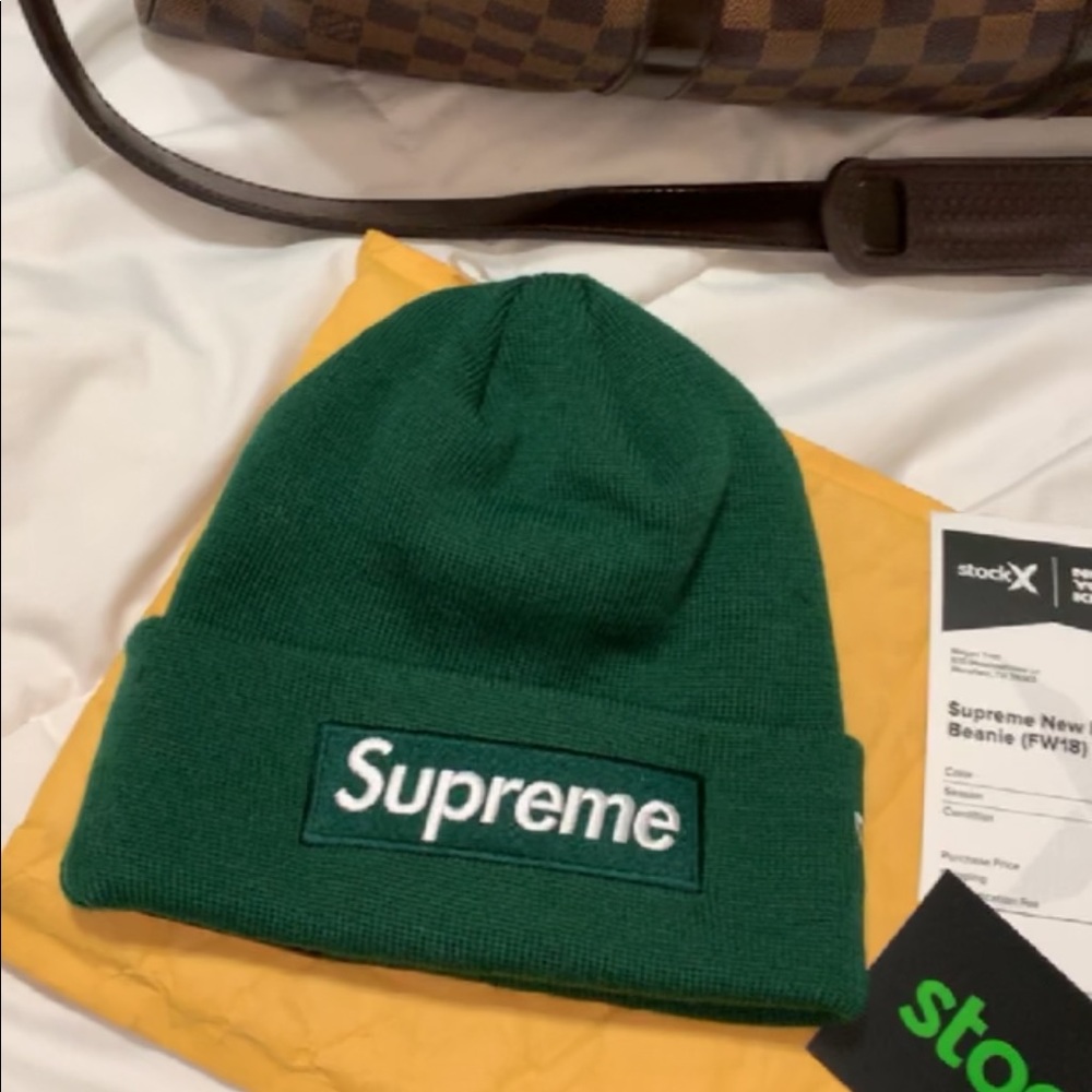 Supreme New Era Box Logo Beanie (FW18)